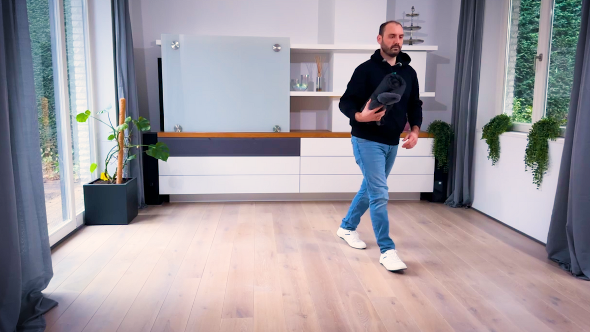 Aufbau Anleitung Manuly Hundematte Schritt 7